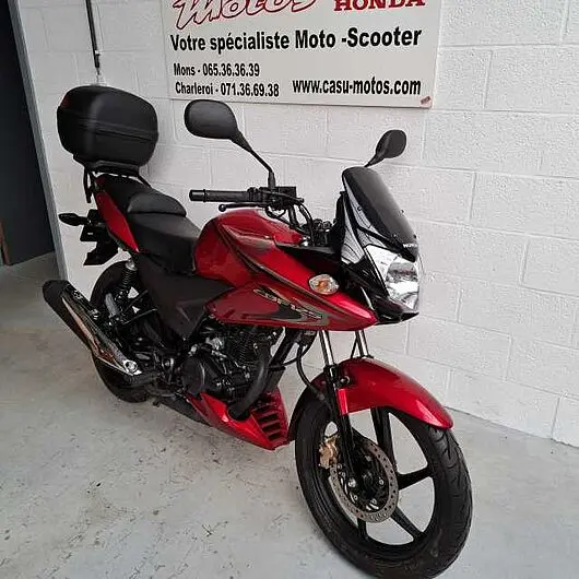Moto honda CBF125F Rouge Occasion 2013 CasuMotos Farciennes 2.webp
