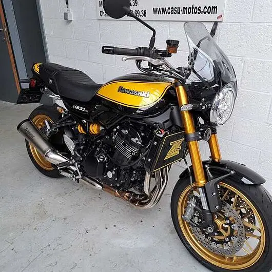 Moto Kawasaki Z900 RS SE 2023 occasion jaune 2.webp