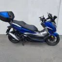 Scooter Honda Forza 350 bleu mat