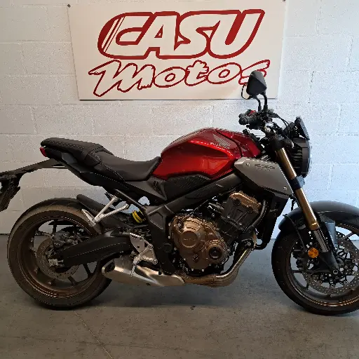 Moto Honda CB650R ABS Rouge